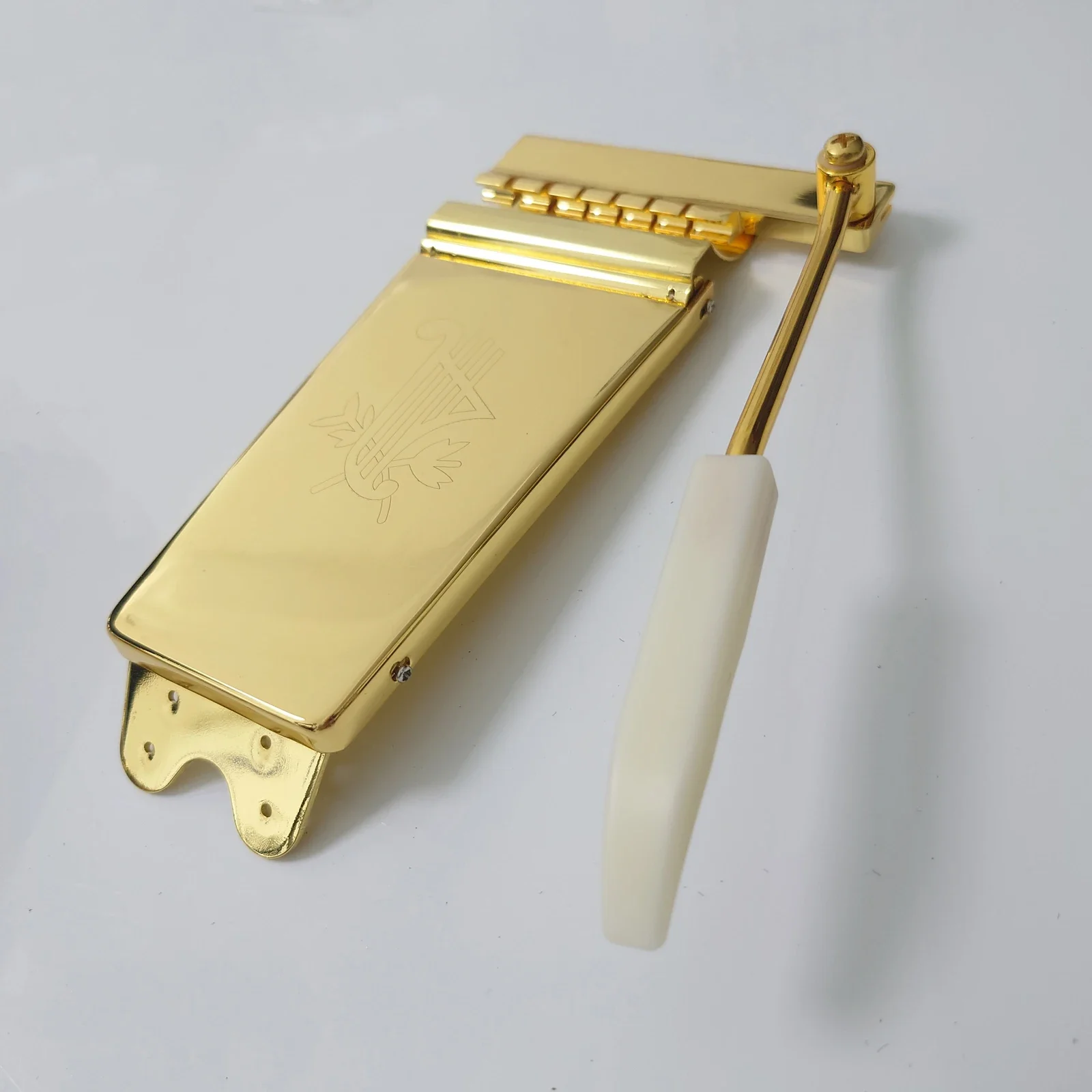 Long Version Arm Tailpiece Tremolo Bridge Gold chrome FOR SG Epi Gib Guitar Parts