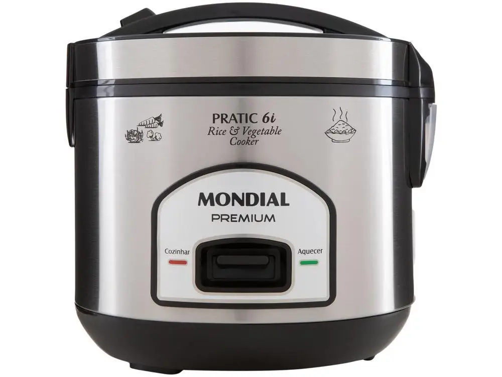 Panela de Arroz Elétrica Mondial Pratic PE-43-6X - 220V