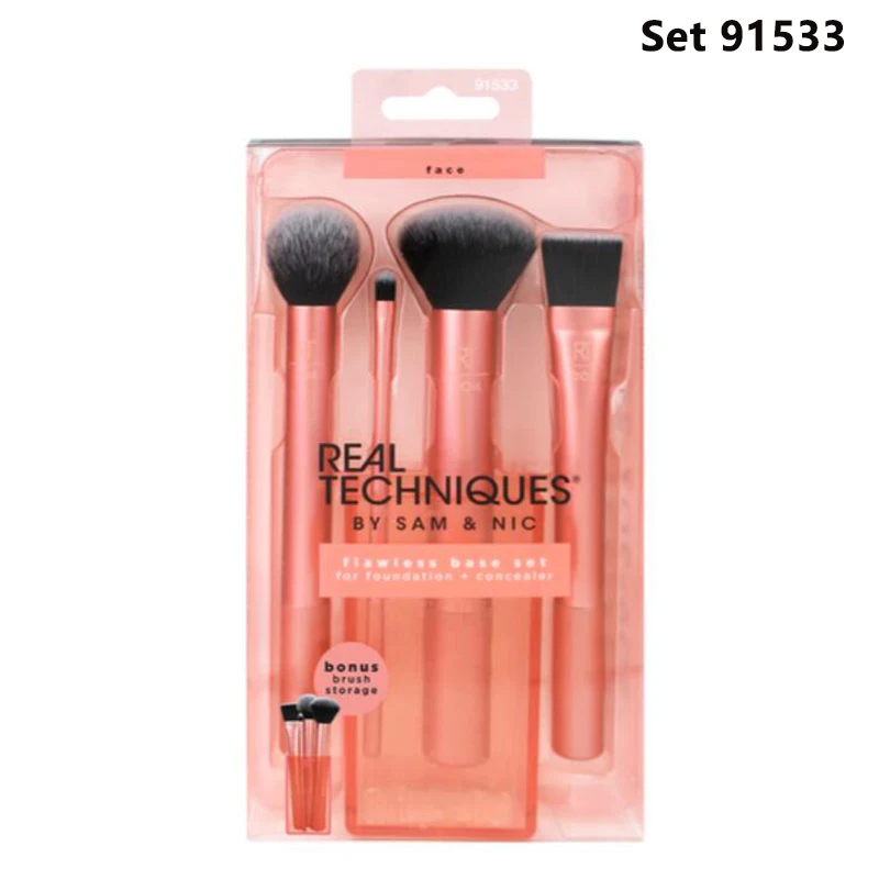 makeup brushes set for cosmetic foundation powder blush eyeshadow kabuki blending real techniques make up brush beauty tool