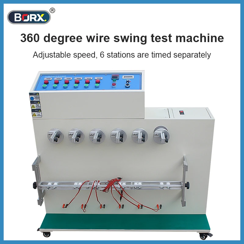 Wire Swing Testing Machine Wire Cable Bending Tester Plug Lead Data Cable Repeated Bending Detector