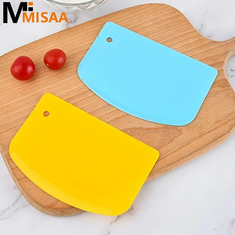 Smooth Edge Spatula Good Temperature Resistance Easy To Store Baked Bread Cutting Tool Baking And Pastry Tools Dough Scraper