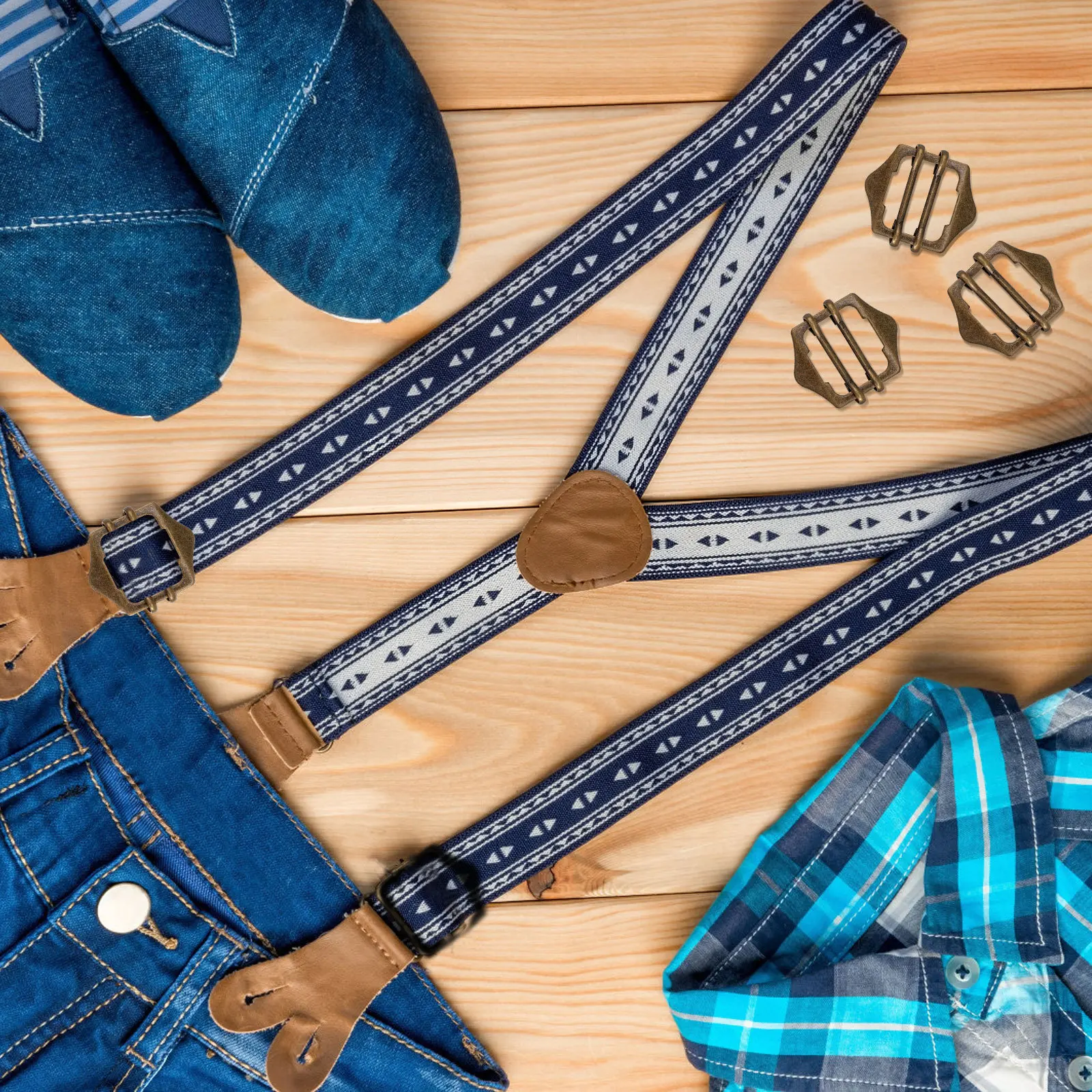 10 قطعة أبازيم نحاسية عصرية مخصصة لسترات البدلة والسترات والمعاطف والسترات وأزرار الملابس المعدنية