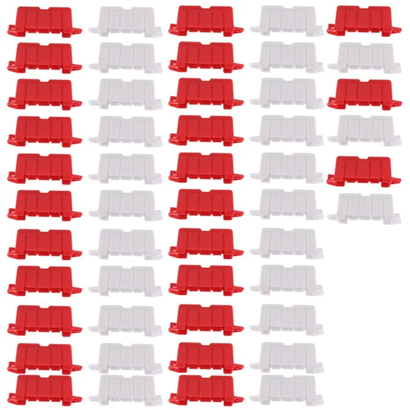 1/16 1/18 1/28 RC 트럭용 도로 장벽 교통 울타리, 드리프트 레이싱 트랙, DIY 부품, 50 개