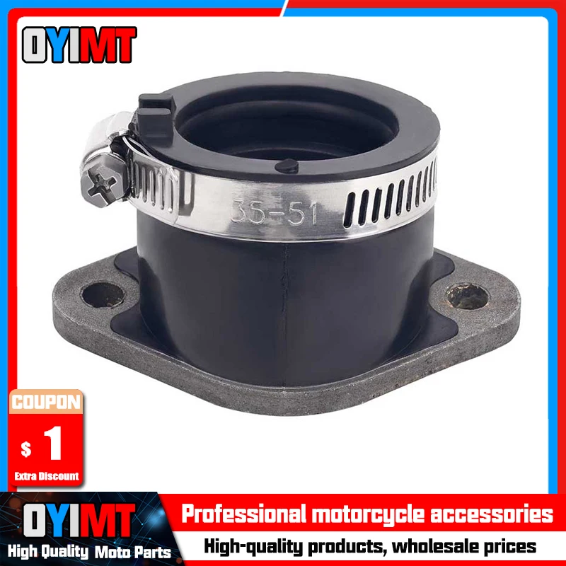 Motorcycle parts Carburetor Interface Intake Manifold Pad For Suzuki 0zark 250 LTF250 KING QUAD LT-F250 13881-05G00 13110-05G01