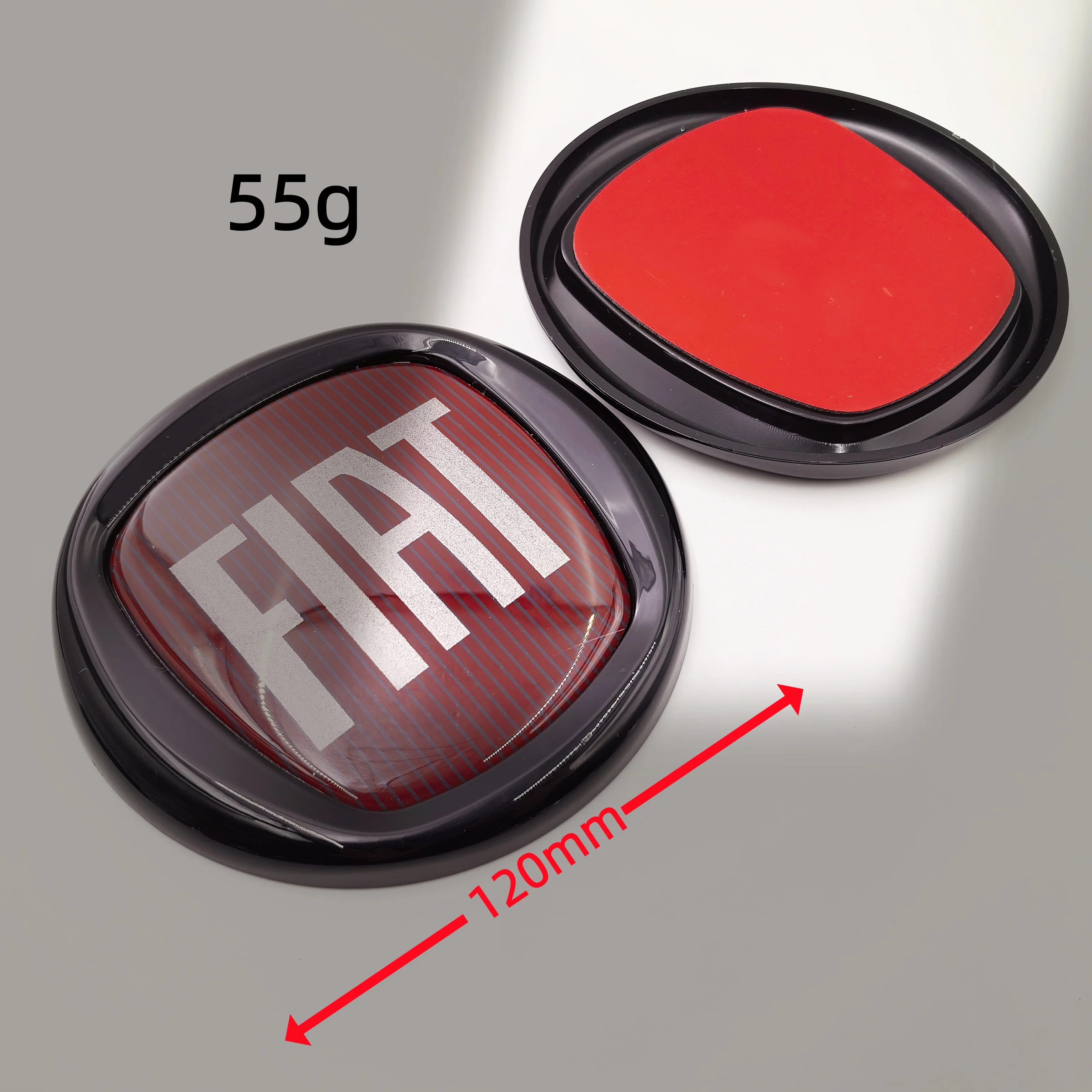 8,5/9,5/10/12 cm 85/95/100/120 mm Auto-Emblem für FIAT Autohaube vorne hinten Abzeichen 2/3/4-Pin-Emblem