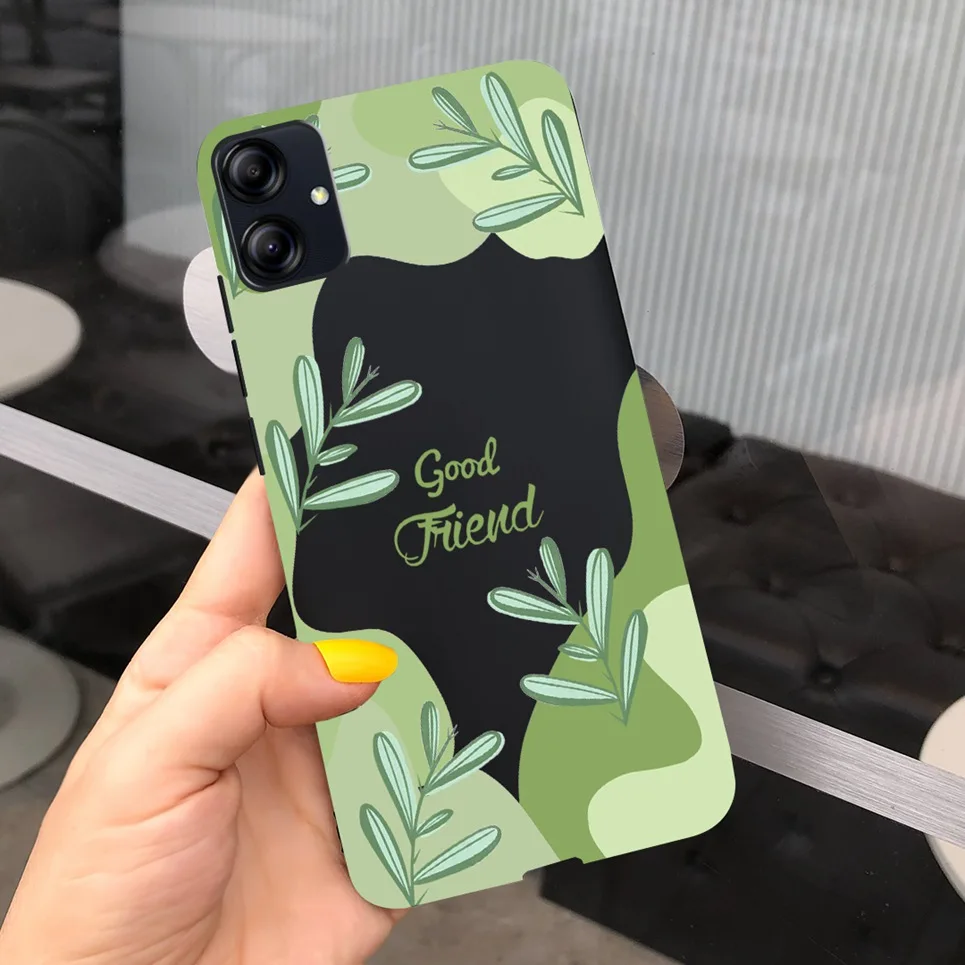 لسامسونج غالاكسي A04e SM-A042F الهاتف الغطاء الخلفي زوجين القلب جميل اللوحة الوفير لتغطية سامسونج A04e كابا سيليكون #6