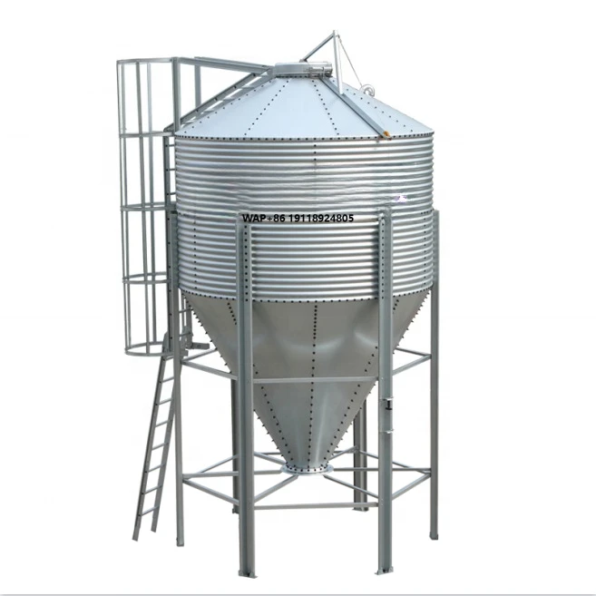 Factory Directly Supply Chicken Feed Silo Pig Fodder Storage Bins Poultry Forage Storage Tower