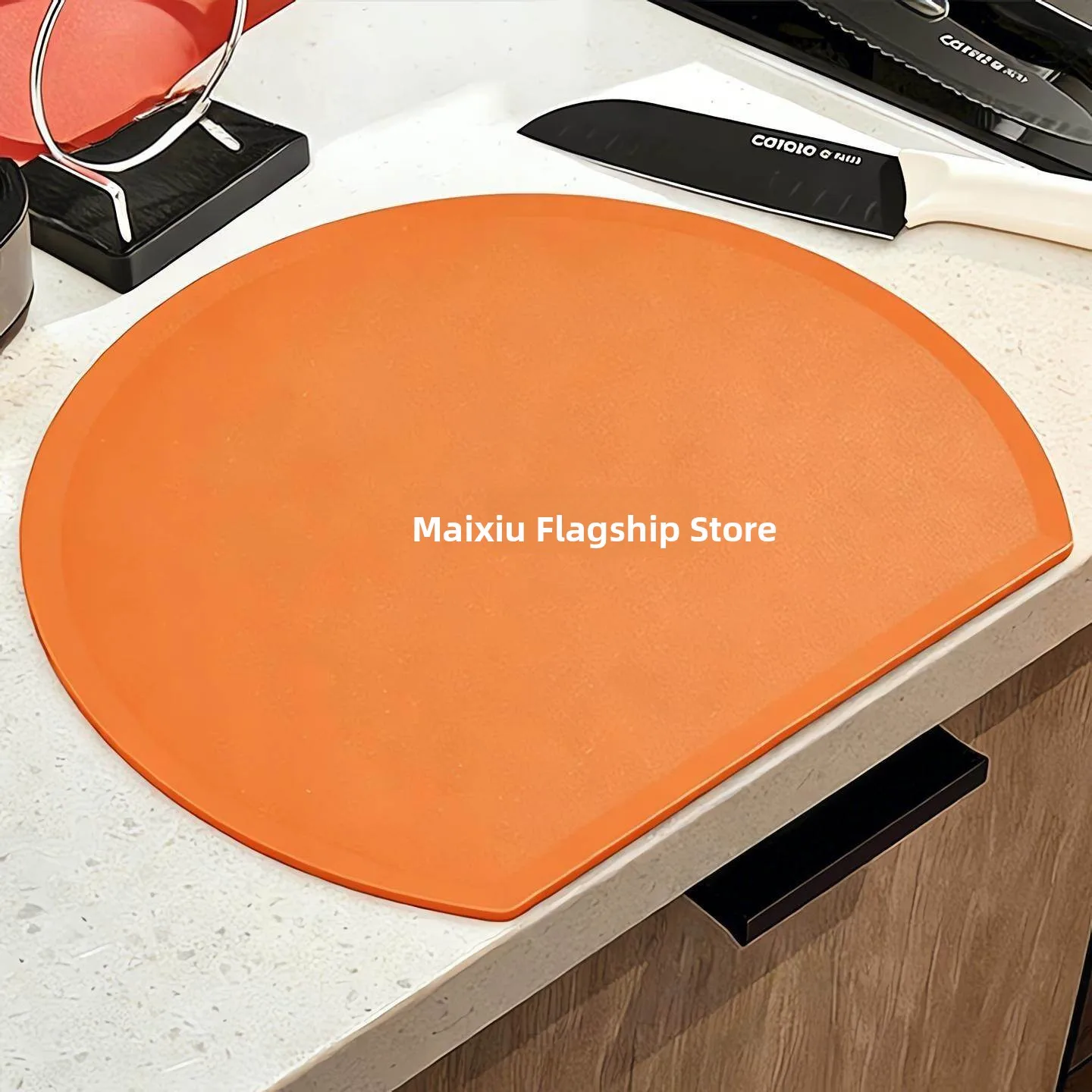 

Flexible Double-Sided Kitchen Cutting Board Anti-Bacterial Fruit Vegetable Chopping Board Baby Safe Red Cutting Board