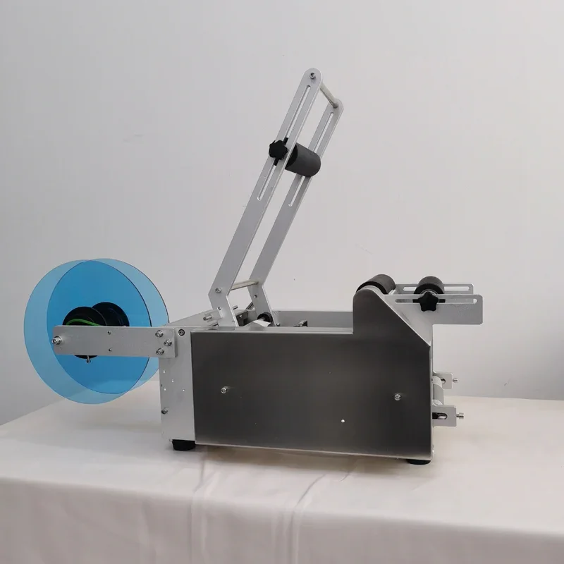 

Полуавтоматическая этикетировочная машина PBOBP, аппликатор для этикеток, принтер, дозатор этикеток для пластиковых бутылок из ПЭТ с кодировщиком даты