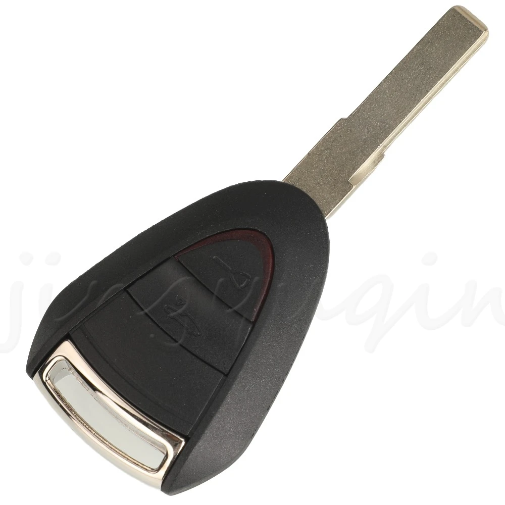 Jingyuqin 2/3BNT Remote Car Key Shell Case For Porsche Cayman Boxster GT S 2S 4S Turbo 911 987 996 997 Carrera Targa 2005-2010