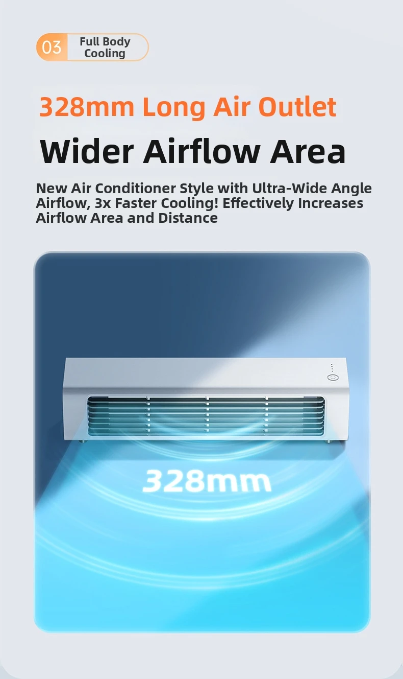 Wireless Bladeless Tower Fan For Office Portable Usb Desktop Cooling_voghion.com