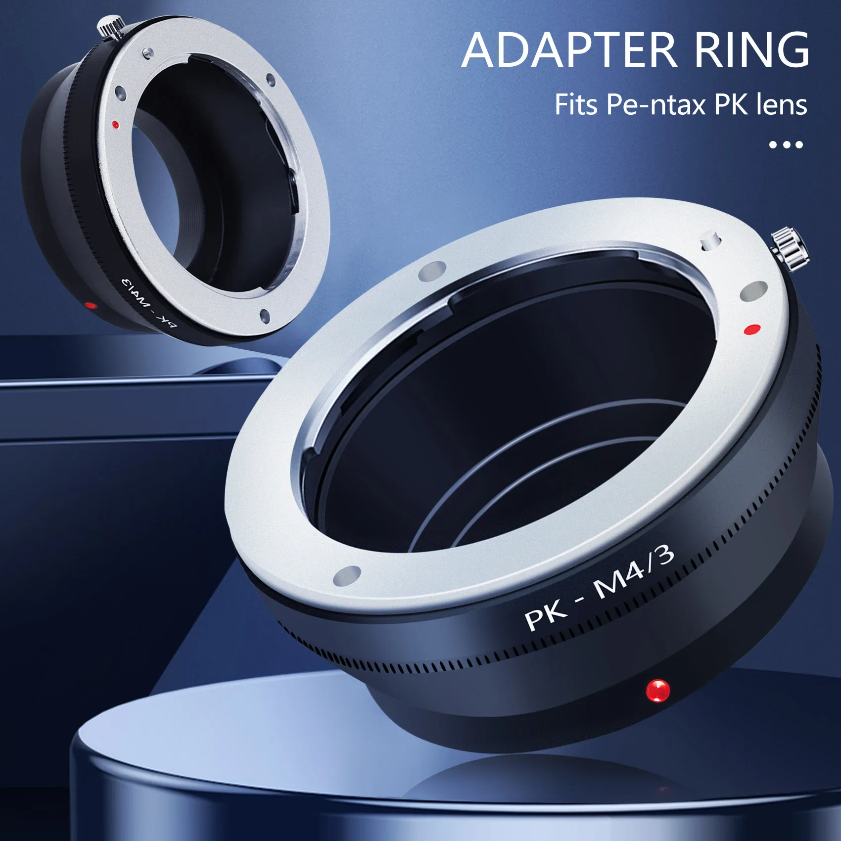 Pk-M4/3 Adapter Ring For Pentax Pk Lens To Micro 4/3 M43 Camera Body For Olympus Om-D E-M5 E-Pm2 E-Pl5 Gx1 Gx7 Gf5 G5 G3N01R