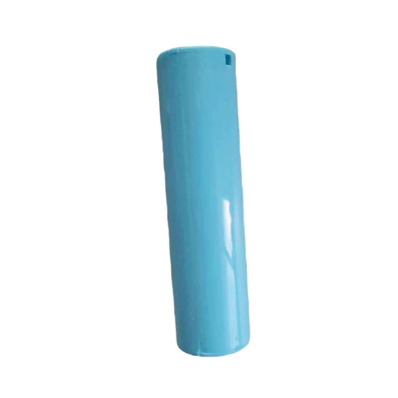 Minipapel de jabón para lavado de manos, 1 rodillo, hoja de rebanada perfumada desechable, portátil, multiestilo, azul