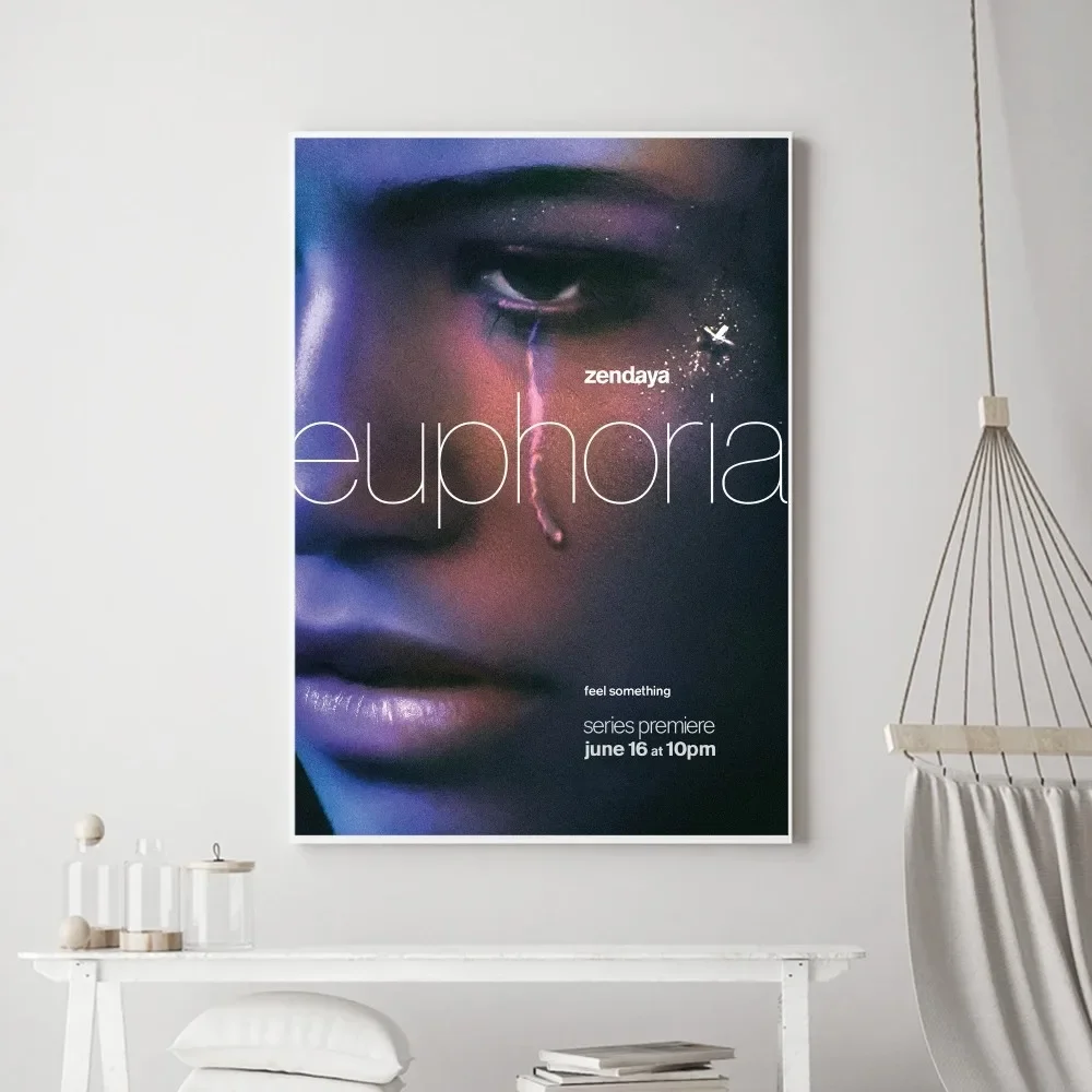 TV Series Euphoria Poster Prints Poster Wall Painting Bedroom Living Room Wall Bar Restaurant Sticker Large