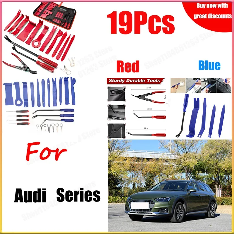 

For Audi 19PCS Car Stereo Disassembly Nylon Tool Kit Car Center Panel Disassembly Tool