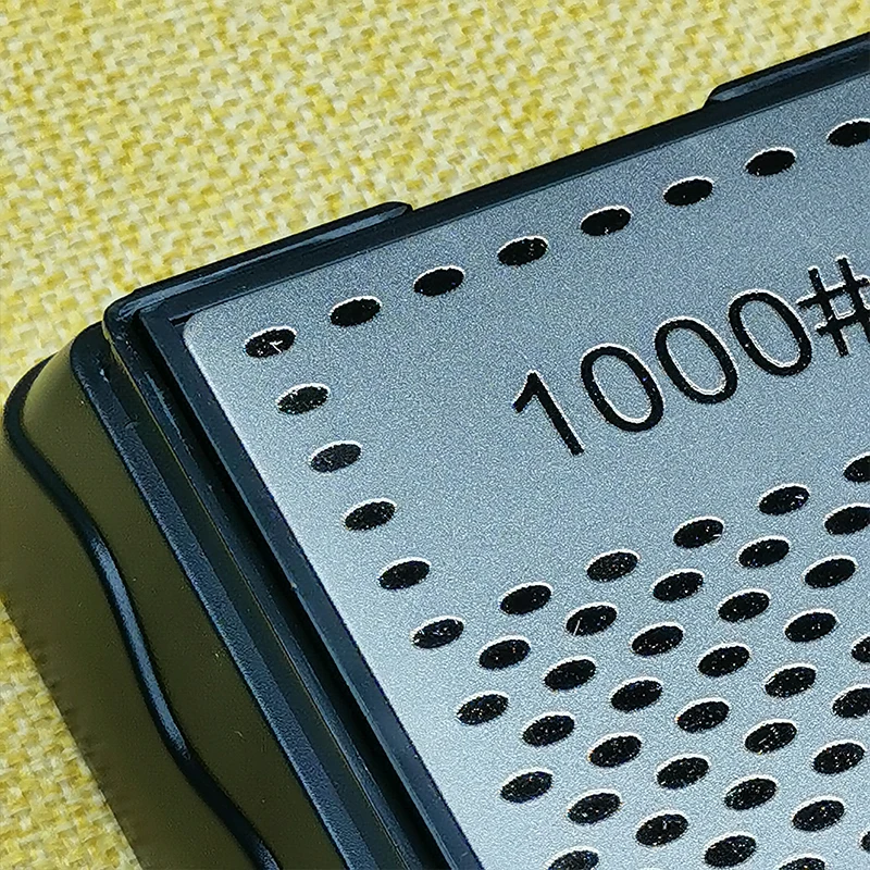 Двусторонняя основа, алмазный точильный камень, точильный камень, нож, кухонная зернистость, шлифовальный нож шеф-повара, точилка с зернистостью 400/600/1000/1200