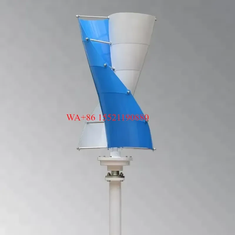 WMWMNU for Low Start up Wind Speed 500w Vawt Generator Vertical Axis Wind Turbine