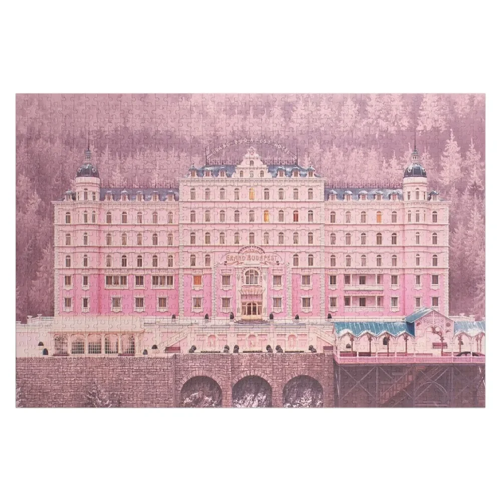 the grand budapest hotel screencaps Jigsaw Puzzle Personalized Child Gift Wooden Animal Puzzle