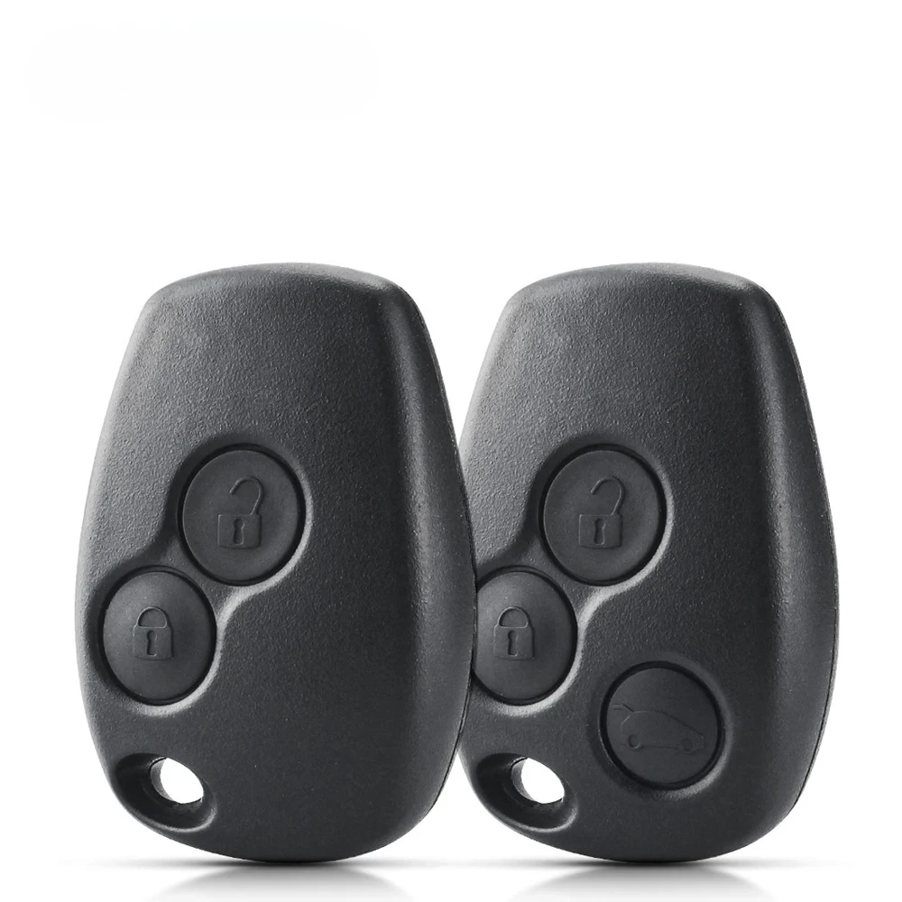 

2 3-кнопочный чехол с дистанционным управлением без лезвия для Renault Dacia Modus Clio 3 Twingo Kangoo 2 Duster Logan Fluence