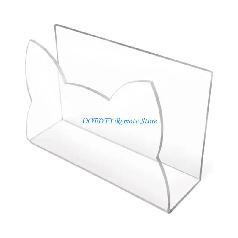 DXAB Desk Letter Titular Clear Acrylics Letter Rack Rack Corrente Corretor Classificação do Envelope Organizador Documento