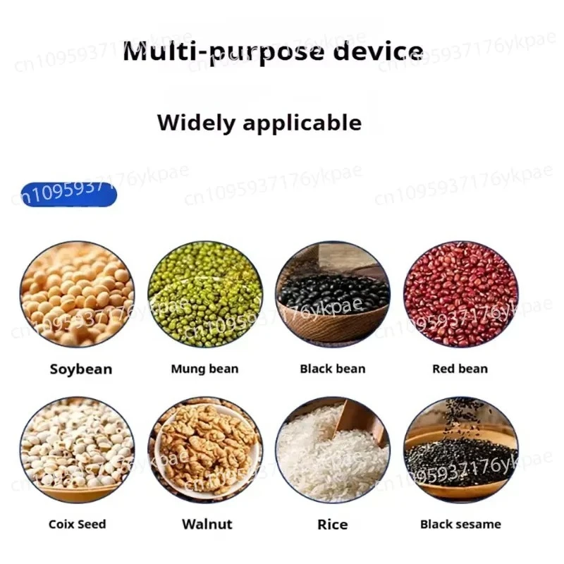 Water-cooled Stainless Steel Dry Material Grinder