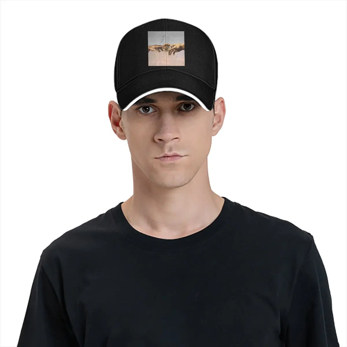 Topi bisbol pria yang bisa dicuci topi Snapback olahraga Tuhan Bitcoin topi ayah topi Golf Meme Mata uang Kripto