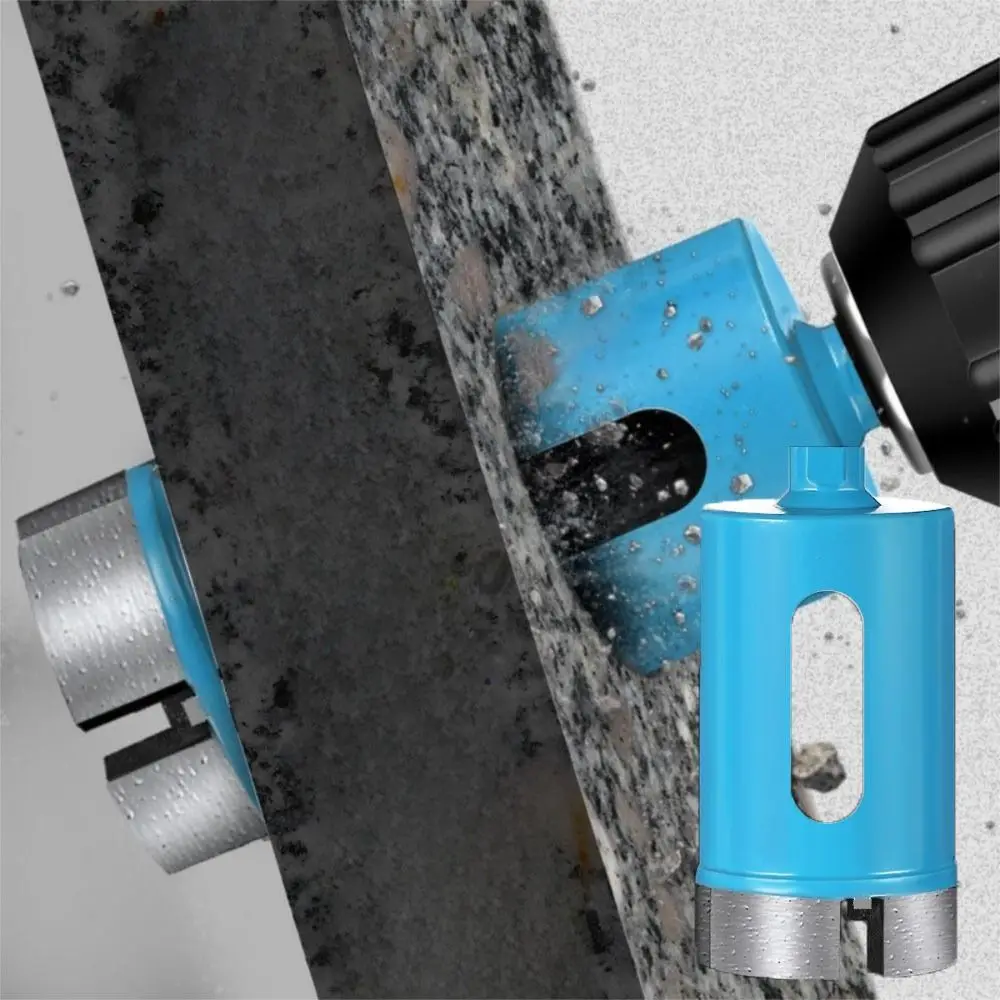 

Blue Coating Coated Drill Bit Position Drill Special Electric Hole Opener Quick Hole Punching Angle Grinder Granite Drill Bit