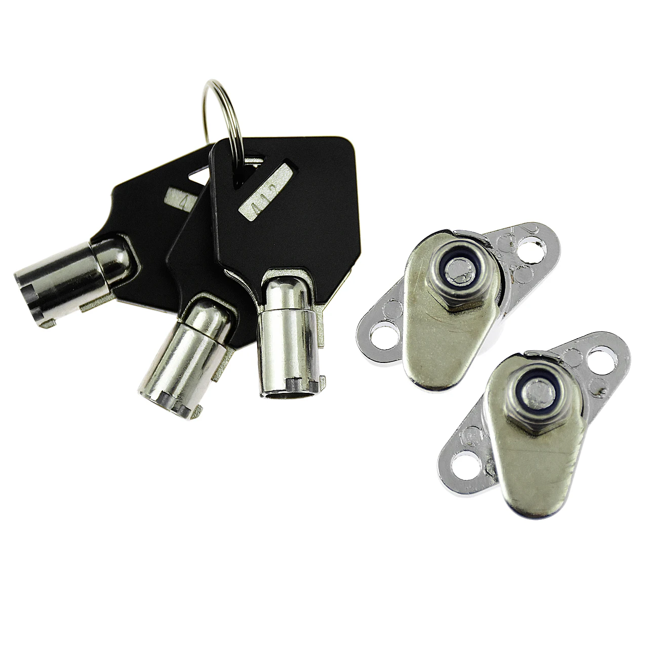 Motorcycle Saddlebag Lock With 3 Keys Set For Harley Touring Electra Street Glide Road King FLHR FLHT FLHX Road Glide 1993-2013