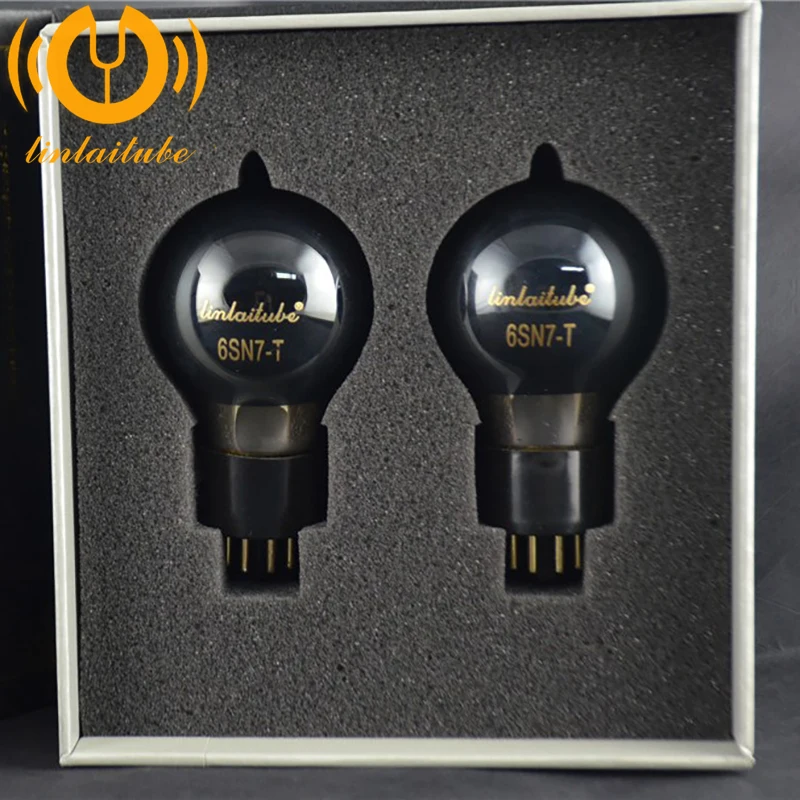 Linlai 6SN7-T tubo electrónico de repuesto 6SN7GT 6N8P 6H8C CV181 tubo de vacío Original de fábrica a juego preciso para amplificador