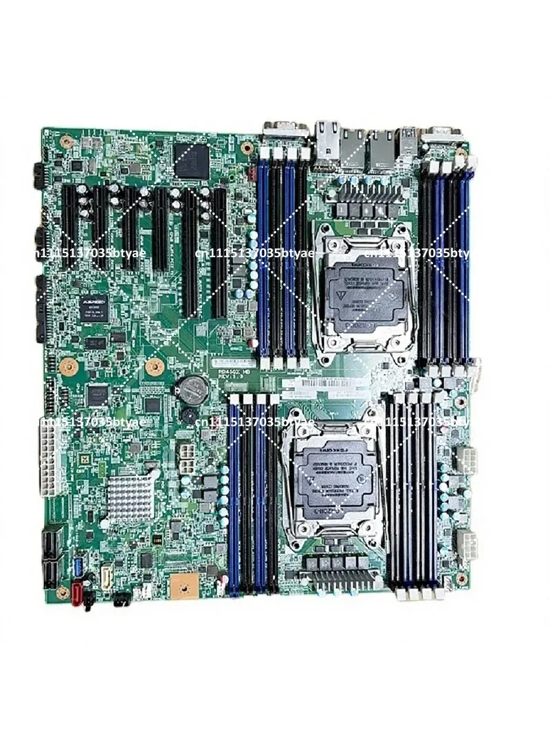 Dual X99 Server Motherboard C612 Chipset E-ATX Support 2680v4 LGA2011-3 Unique Display