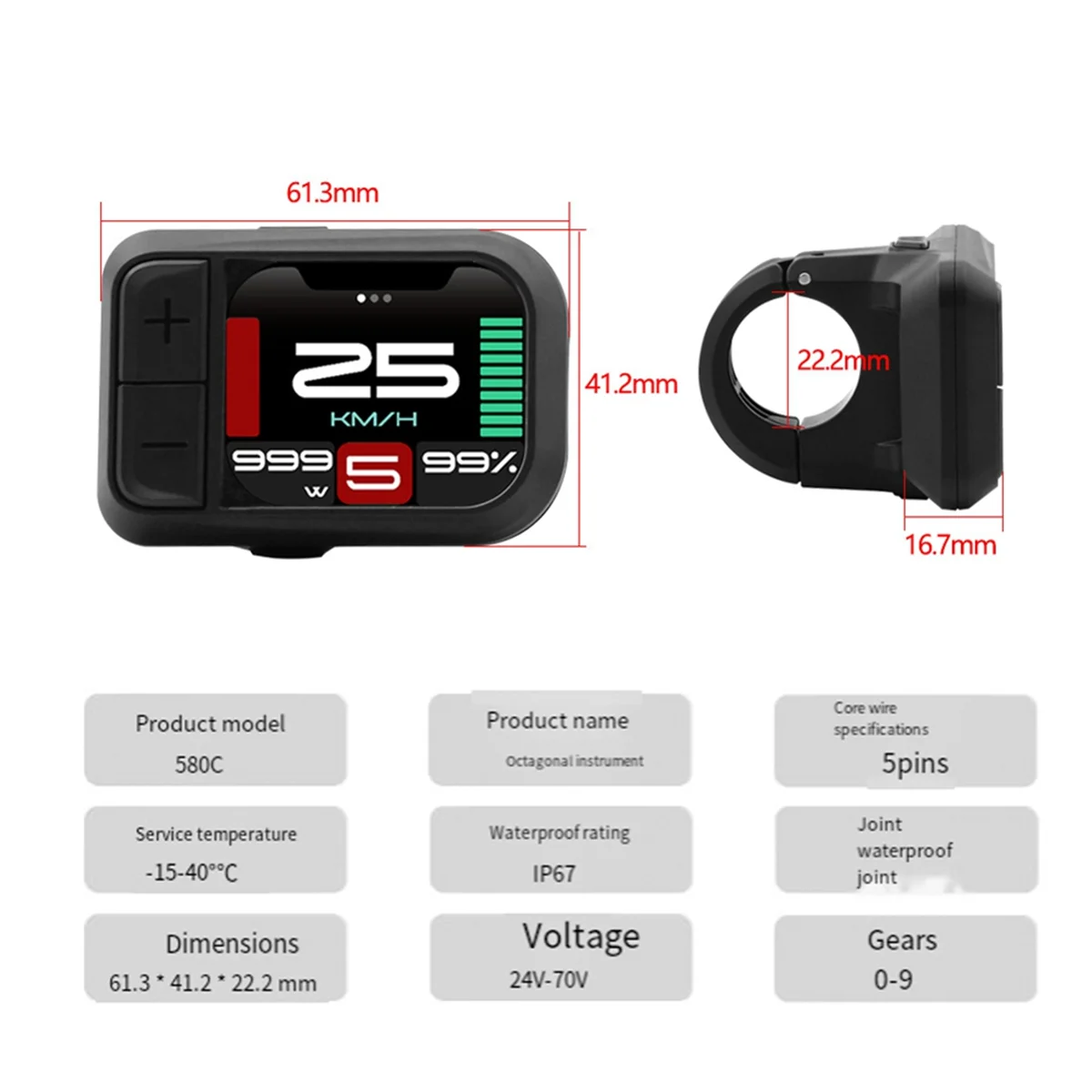 Bicicleta eléctrica con pantalla LCD para tabla de códigos de superoferta Bafang Middle Mot