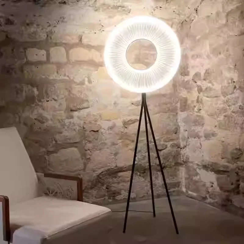 

Minimaist Minimalist Creative Folded Plate Art Floor Lamp Living Room Sofa Corner Bedroom Bedside Floor Lamp