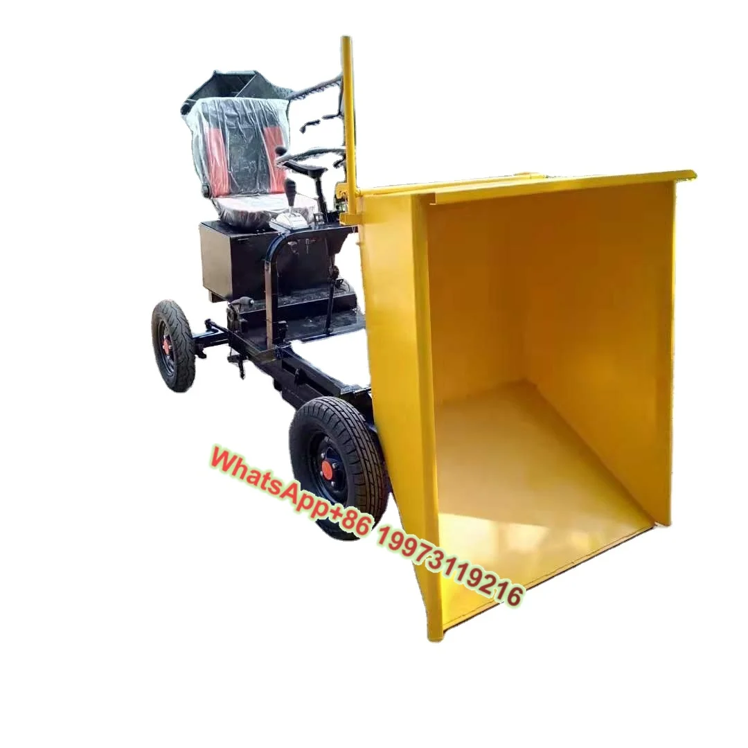 

Multifunctional Electric Feeding Truck for Pulling Feed and Feces in the Breeding Farm Electric Tipping Truck