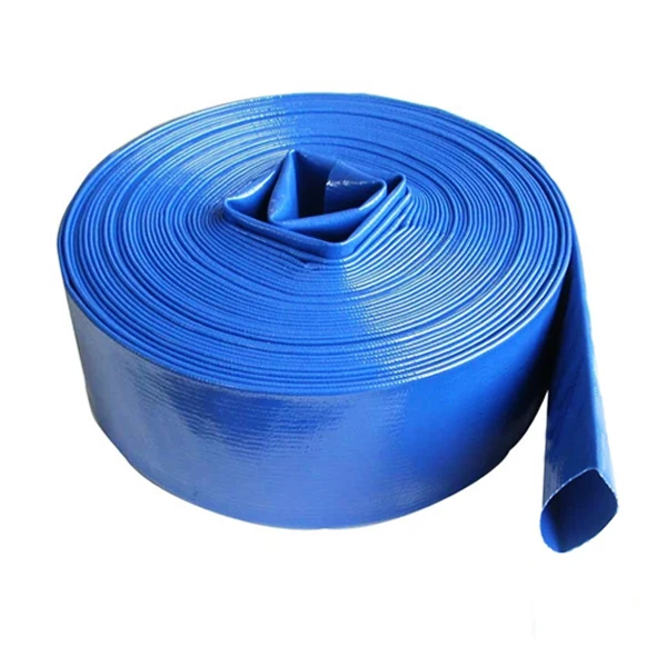

3 Inch 100m 10bar Blue Flexible PVC Lay Flat Tubing Pipe 6bar PVC LAYFLAT Water Discharge Hose