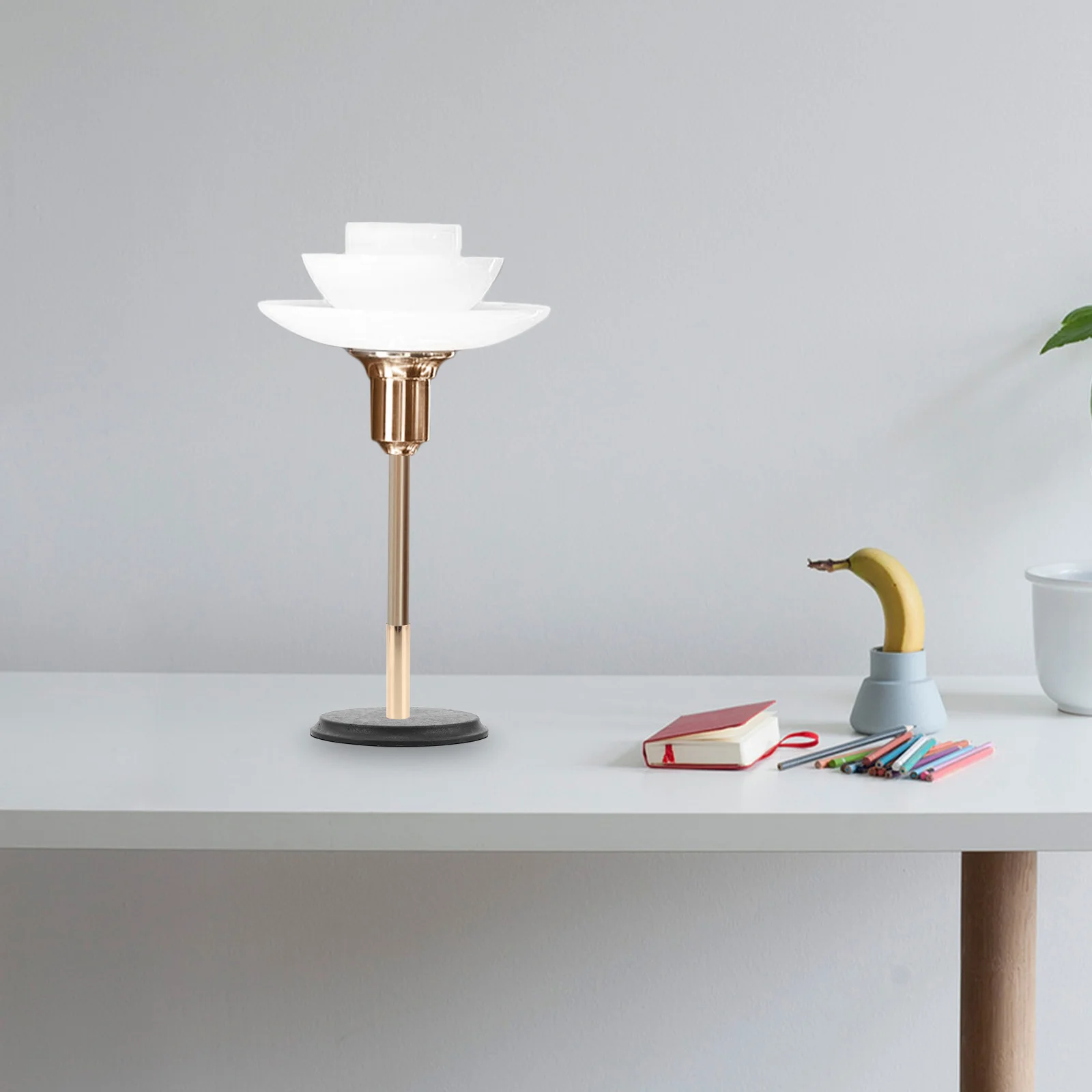 

10Pcs Lamp Lengthen Poles Table Lamp Accessories Heavy Duty Metal Stem Connectors for DIY Lighting Fixture Repair Suspension