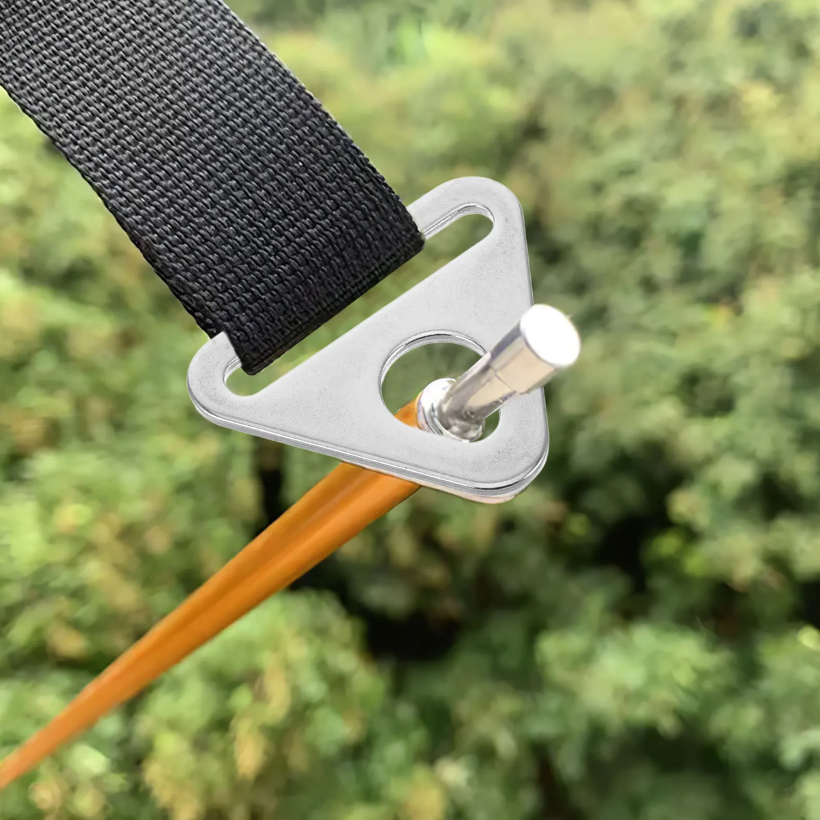 

10Pcs Stainless Gusset Poles Tent Outdoor Tent Tools Accessories Canopy Fixed Buckles Windproof Camping Gear Outdoor Tools