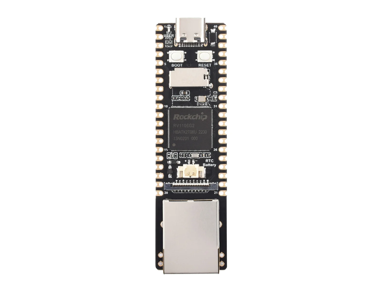 Luckfox Pico Pro/Max RV1106 Linux Micro Development Board، يدمج معالجات ARM Cortex-A7/RISC-V MCU/NPU/ISP