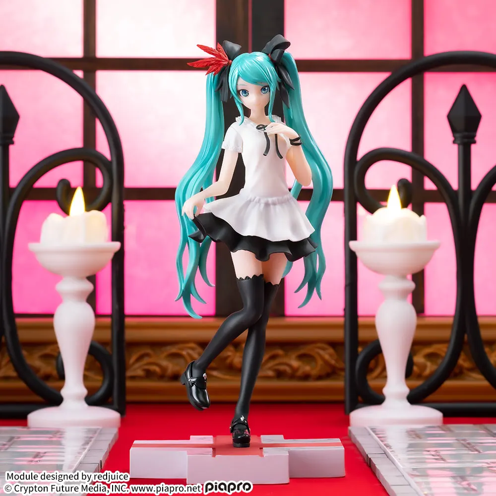 Original Sega Hatsune Miku Project Diva Mega 39's Luminasta Hatsune Miku-Supreme Figure Model Toy Gift Genuine In Stock 18Cm