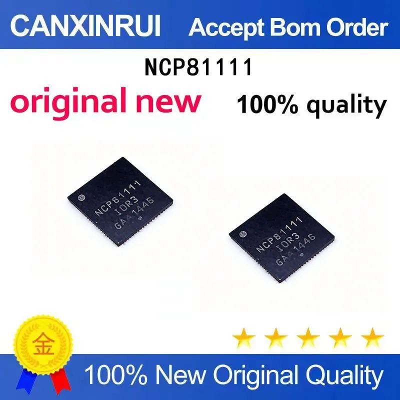 

(5-100 Pieces) Brand new original NCP81111MNTXG NCP81111 QFN spot chip IC