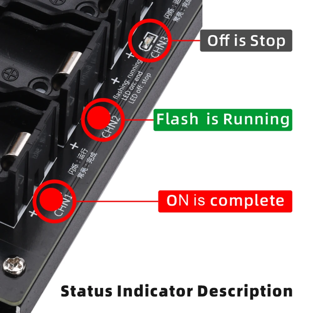 Imagem -03 - Tester Resistência Interna com Tela Colorida Carga Automática e Detecção de Descarga Dc5v Way 18650 Capacidade da Bateria 2.4in