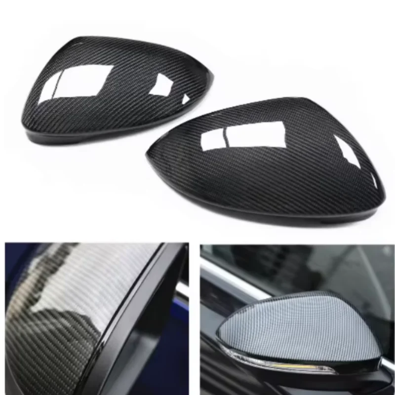 

Car Side Rearview Mirror Cover Decoration Trim Eyebrow Exterior Accessories For VW Volkswagen Golf8 Golf 8 2020 - 2023