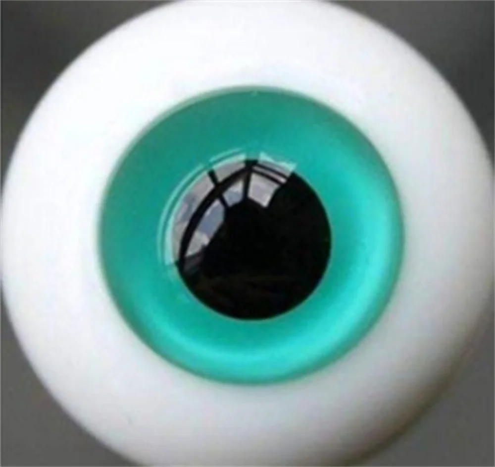 ET Black Pupil Glass Eeyeball for 1/3 1/4 1/6  1/8 1/12 BJD 8MM 10MM 12MM 14MM 16MM 18MM Round Eye for Reborn Doll Free Shipping