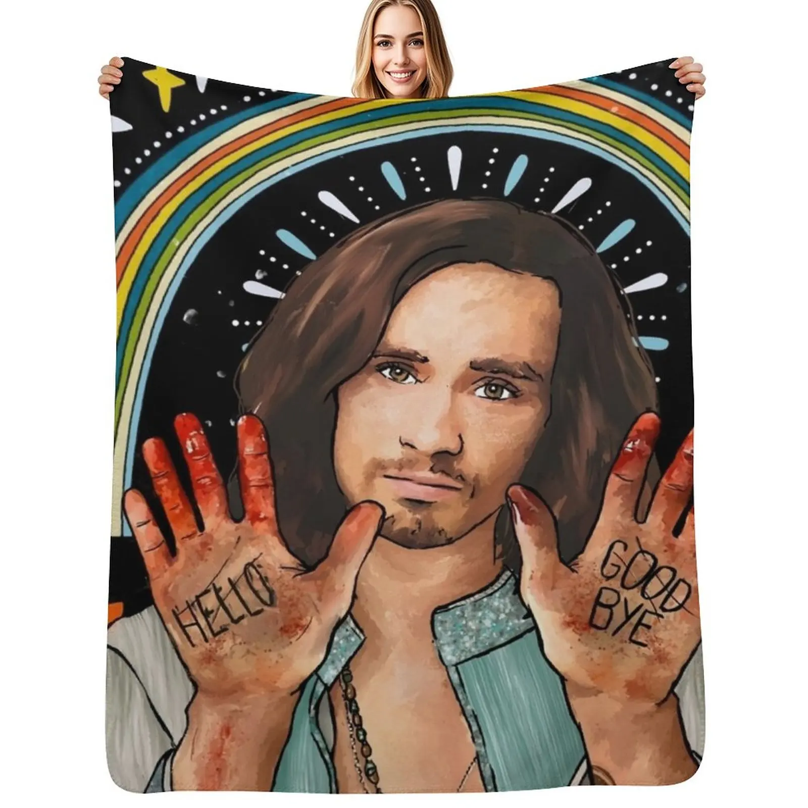 

Klaus Hargreeves Throw Blanket Cozy Throw Blanket Birthday Gift for Him Her