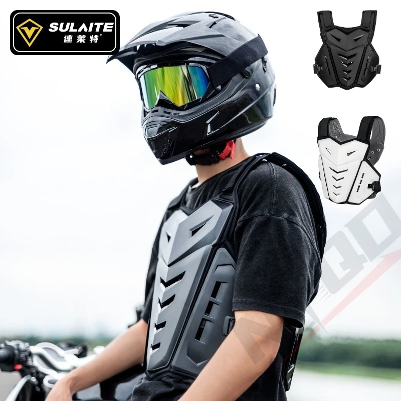 

SULAITE Motorcycle Body Armor Chest Protector Anti-fall Racing Guard Vest Off-road Motorbike Rider Safety Protective Gear