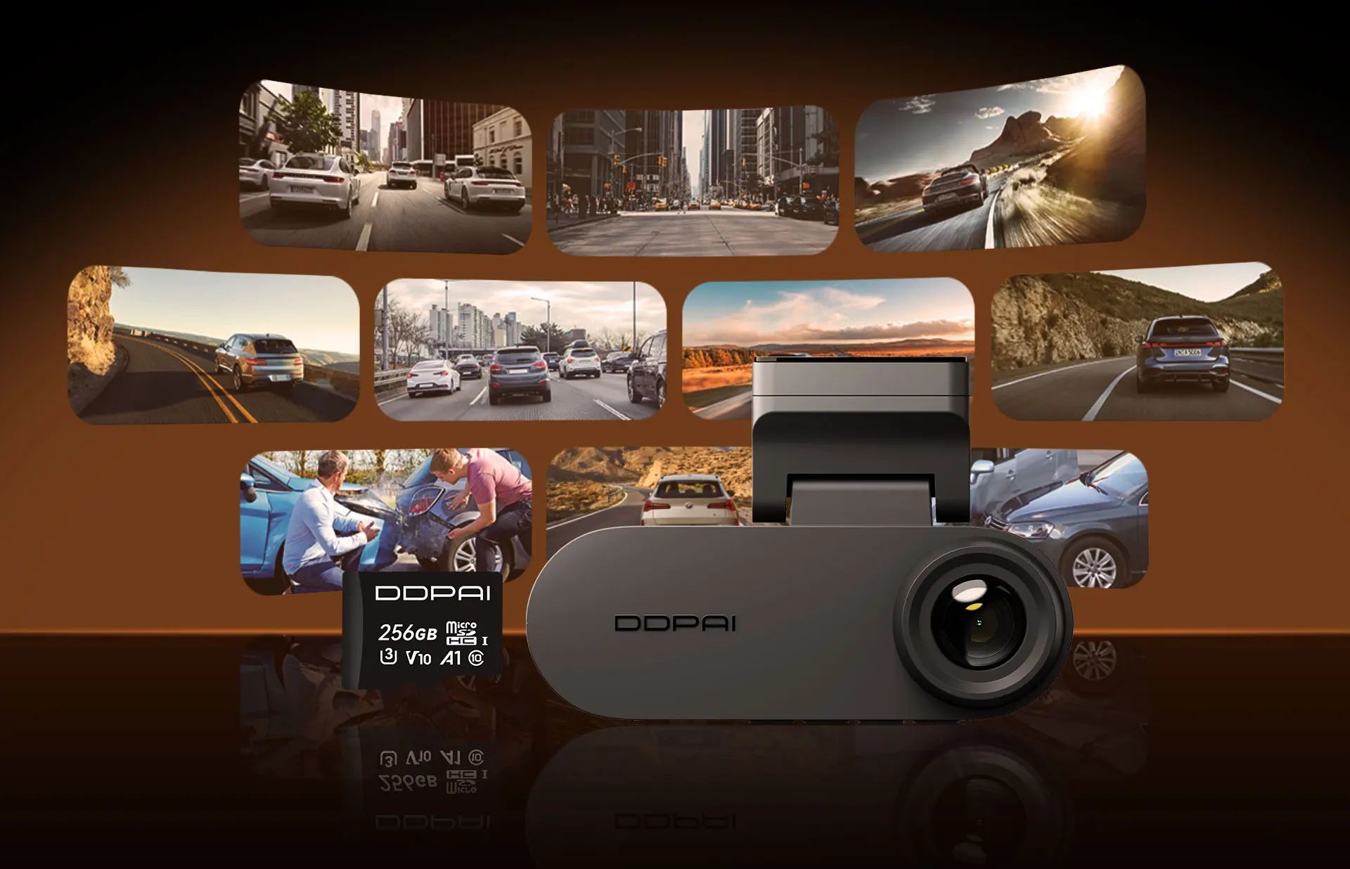 DDPAI N2 Dashcam 2K Nachtsicht 24H Parküberwachung ADAS WLAN App-Steuerung Auto-DVR Autokamera – Detail 11