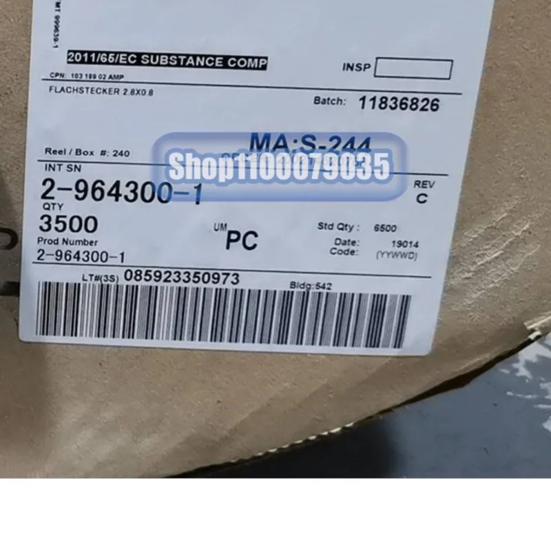 

100pcs/lot 2-964300-1 3-160256-1 35072398 368269-2 51163-0200 5-963715-6 8100-3456 connector electronic components