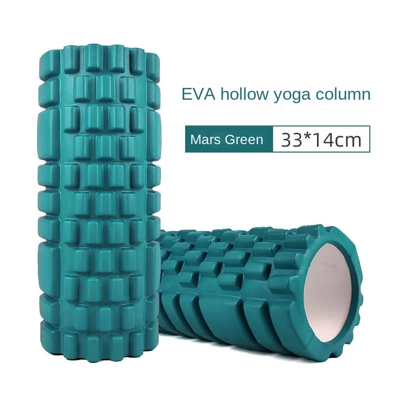 Columna de yoga 3DEVA, masaje relajante muscular, eje de espuma hueco, 33x14cm, novedad de 2024