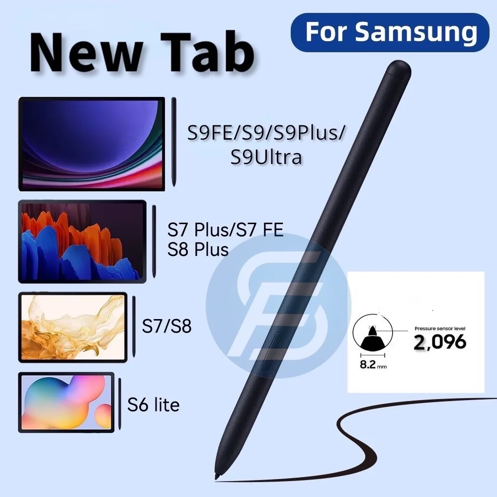 For Samsung Tablet Stylus S Pen Tab S8 S8+ S8 Ultra S7 FE S7+ S6 Lite S9 S9FE  S9 UltraElectromagnetic Pen