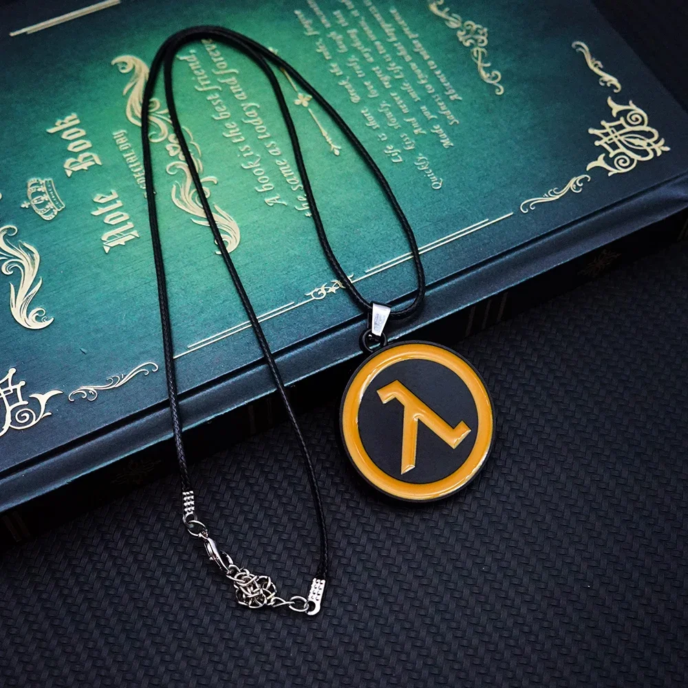 Half-Life Alyx Necklace for Women Men Game Metal Necklaces Jewelry Pendant Chains Choker Collares Charm Gift