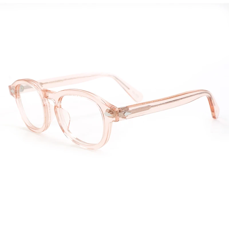 Lemtosh-Monture de lunettes optiques pour hommes et femmes, Johnny Depp, lunettes vintage, monture de lunettes en acétate pour ordinateur, lentille transparente masculine